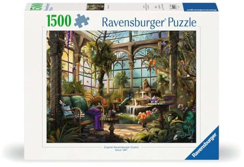 Ravensburger Puzzle Das Gewächshaus - 1500 Teile Puzzle für Erwachsene | 1500 Teile Puzzle, Erwachsenenpuzzle, Geschenk für Frauen und Männer