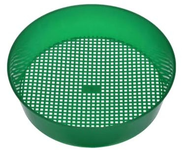 trädgårdssil Plastnät Trädgårdssil Fröautomat Siktpanna Såmaskin Fröspridare Planteringsmaskin Trädgårdstillbehör Jordfilter