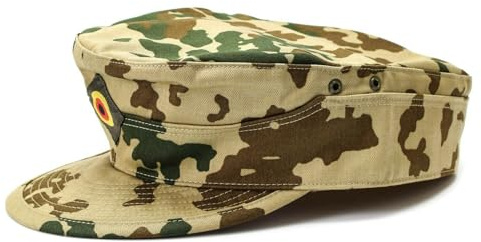 Gorra tropical original del ejército alemán BW Camuflaje del desierto, Multicolor, Talla única