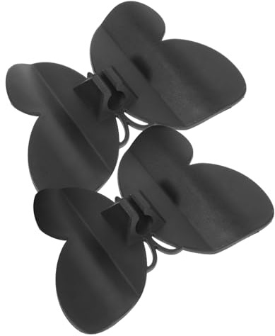 OSALADI Organizer per Cavi da Cucina 2 Pezzi in Gomma Nera