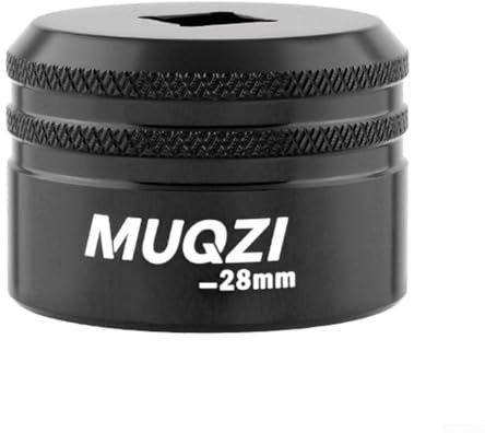 MeevrgR Fahrradschlüssel, 28 mm, Entfernungswerkzeug für effektive Demontage- und Reparaturaufgaben der Vordergabel (schwarz)