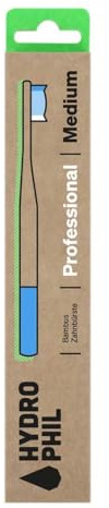 Hydrophil Bambus Zahnbürste Professional, Medium, sortiert Natur|Atlantic Ocean (1)