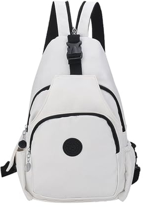Waterproof Sling Backpack With Multiple Pockets, Adorable Compact Lightweight Chest Tote Shoulder Bag, Large Capacity Bag for Sports, Hiking, Travel and Daily Outdoor Use