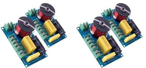 Uikdjgu 4 Pz 200W 3-Way Audio HiFi Filter Circuit Board Filtri Crossover Altoparlanti Stereo Alti/ 3 Divisori di Frequenza unità