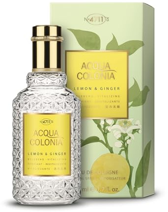 4711 Acqua Colonia® Lemon & Ginger Eau de Cologne Natural Spray 50ml | 4711 Acqua Colonia® Lemon & Ginger Eau de Cologne – Belebender Unisex-Duft mit spritziger Zitrone und würzigem Ingwer.