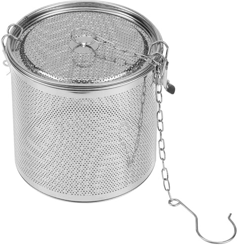 Milisten Panier Infuseur en Acier Inoxydable pour Marinade Passoire à Épices Treillis Métallique Outil Cuisine pour Séparation Solide-Liquide Usage Maison et Restauration