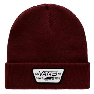 Vans_Apparel Herren Milford Beanie Strickmütze, Rot (Port Royale), One Size