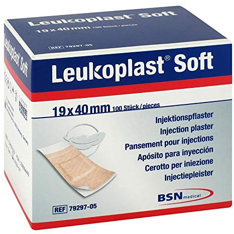 LEUKOPLAST Soft Injektionspfl.Strips 19x40 mm