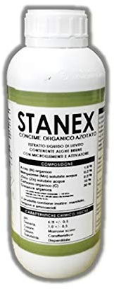 LG ITALIA SRL Stanex Concime Organico Azotato estratto Fluido lievito con alghe Brune