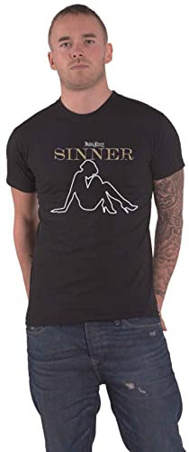 Judas Priest T Shirt Sin After Sin Sinner Slogan Lady Nouveau Officiel Homme Size XXL