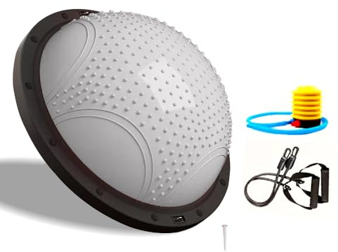 Balón de equilibrio de 58 cm, Con Nódulos Tactile, Fortalece La Fuerza Central, Alivia El Dolor Muscular, Entrenador De Fitness De Equilibrio Para Fisioterapia, Fortalecimiento Del Núcleo, Etc