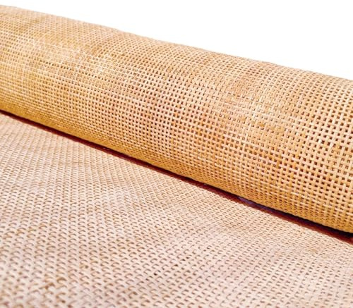 Rattan geflecht, Wiener Geflecht Meterware, Wiener Geflecht Rattan Meterware, 50 x 500cm Natürliches Rattan Gurtband, Rattan Rolle für Heimwerker Rattan kommode Rattan möbel, Stuhl, Schrank, Lampe