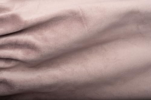 Trend Furnishings Mayfair Plush Velvet Curtain Tiebacks – Pair of D-Ring Style Holdbacks, Soft Heavyweight Fabric (Lilac, Tiebacks Only – Curtains Not Included)