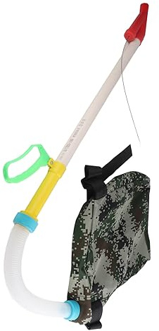 Adjustable Fertilizer Spreader, Manual Seeder Backpack, Premium Oxford Cloth for Farm Corn Vegetables Sugar Cane Fruit Trees, with Flexible Handle