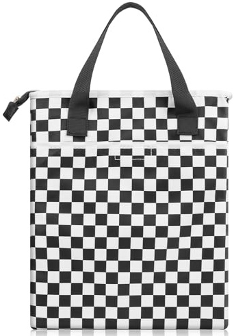 Likesing Funda Libro con Cremallera y Bolsillo Frontal Fundas para Libros Lectura Tela Funda Bolsa Protector Libro Portátil Impermeable para Estudiante Amigo Profesor Regalos 31 x 26 cm