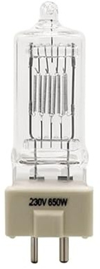 Wtuhanbi Bing GY9.5 650W Quartz Spotlight Bulb - High-Intensity Tungsten Bulb for Boat Searchlight and Stage Lighting