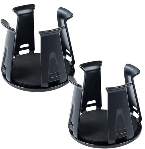 2 Pcs Car Cup Holders Insert, Cup Holder for Cars, Universal Fit for Most Vehicle Models, Secure and Stable Design for Beverage Containers