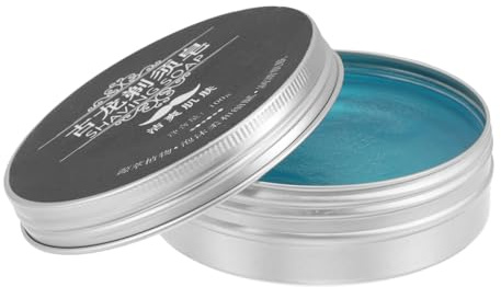 NUOBESTY Sapone da Barba Uomo Formula Delicata per Pelle Sensibile, Base Pasta Portatile per Uso Domestico e Viaggio, Cura della Barba e Schiuma Ricca