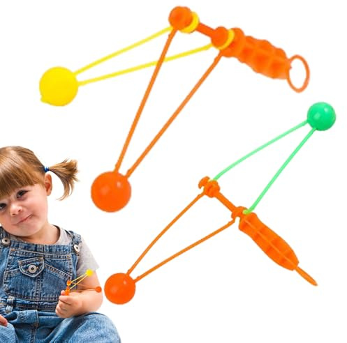 Mini-Klackerbälle, Klopferbälle Spielzeug - Lustiges Krachmacher-Spielzeug, Ball, sensorisches Spielzeug - Einzigartiger Vintage-Spielzeugball, -Klacks, Geräuschmacher, Party-Krachmacher für Kinder un