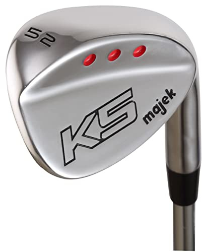 Majek Golf Petite Senior Ladies Gap Wedge (GW) 52° Right Handed Ladies Flex Steel Shaft (Petite - 5' to 5'3) with Premium Arthritic Ladies Golf Grip