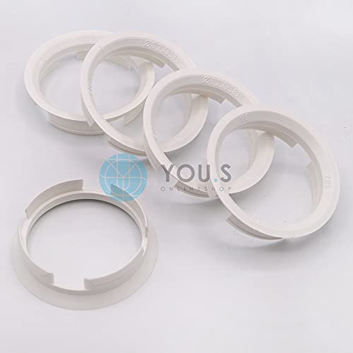 10 x ZENTRIERRINGE DISTANZRING für ALUFELGEN Z09D 63,4-58,1 mm Brock, Keskin, Tuning, Motec, Oxigin, RC, Tomason, Wheelworld, Advanti