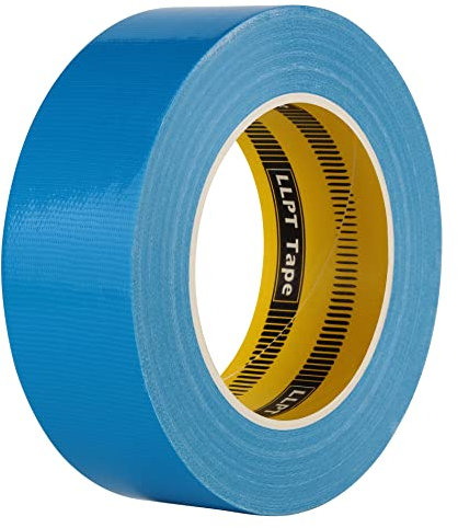 LLPT Nastro Adesivo in Tessuto Qualità Premium 40MM*30M*0.28MM Adesivo Forte Facile da Strappare Senza Residui Colore Azzurro (DT408)