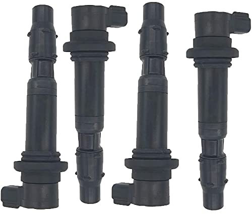 Amrxuts 4 piezas 129700-4800 J0480 Bobina de encendido para Suzuki GSXR600 K4 K5 K6 K7 GSXR 600 750 GSX-R600 GSX-R750 GSXR750 GSR600 33410-29G00