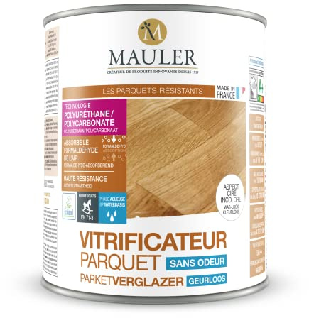 Mauler Sealing for parquet - protection against impacts, scratches, stains and wear - wax look - colourless 2L5