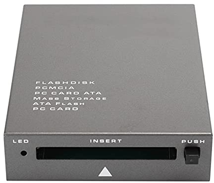 VBESTLIFE Adattatore per Lettore di Schede di Memoria Flash da USB 2.0 a PC ATA per Computer PC, PCMCIA per Schede ATA PC Supportate, Supporto per la Lettura di Schede di Memoria da 20 MB a 20 G