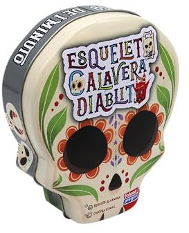 Falomir - Esqueleto, Calavera y Diablito | Juego de Estrategia y Toma de Decisiones | de 2 a 6 Jugadores (Edad 8+)