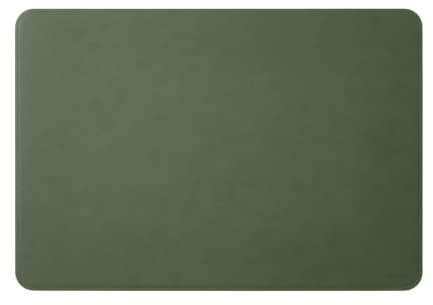 Eglooh - Herms - Schreibtischunterlage Leder mit Abgerundetem Design - Desk Mat Rutschfest - Office Essentials & Home Office Zubehör Made in Italy