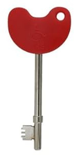 NKS Radar Disabled Toilet Key Braille Easy Turn Pack of 100