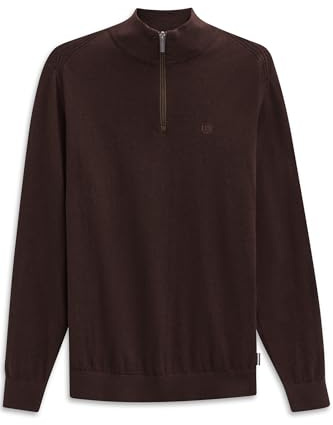 bugatti Men's Troyer Cashmere Pullover, 790-blackberry, 3XL