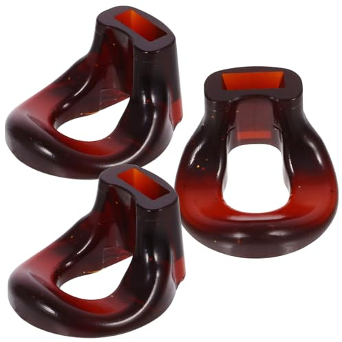SECFOU Sturdy Resin Flute Mouthpiece for Professionals and Beginners, No Burrs Design, Resistant to Deformation, Airflow Instrument Accessory for Flute Playing