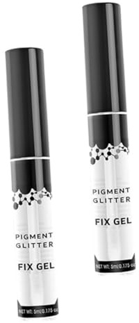 DEARMAMY 2piezas Pegamento Para Sombra De Ojos Base Adhesiva Para Maquillaje De Ojos Realza Color y Brillo Pegamento Duradero Para Glitter y Sombra Brillante Compatible Para Maquillaje