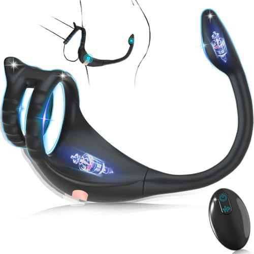 Anillo vibrador para el pene con mini bala, masajeador de próstata con control remoto, vibrador masculino, juguete sexual para parejas adultas-Y7