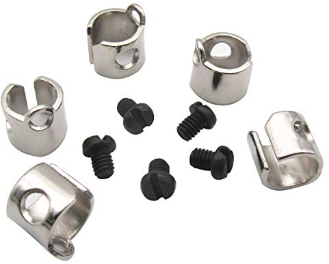 CKPSMS Marca -5SET Infila ago Guida & Vite #543938+504112 Compatibile con/Sostituzione per Singer Brand 20U Macchine da cucire