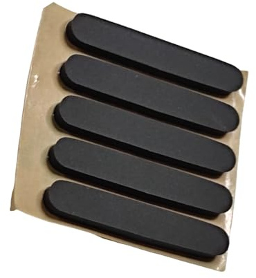 JTQYFI Confezione da 5 piedini ergonomici per tastiera, cuscinetti in silicone con presa K835 K845, accessori per tastiere compatti e facili da riporre