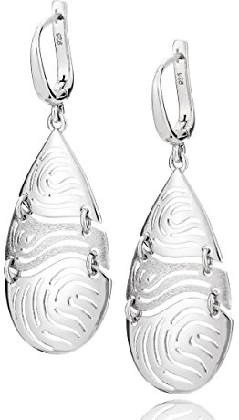 Damen Damenohrringe Sterling-Silber 925 Tropfen hängend Schmucketui Geschenkideen für Frauen