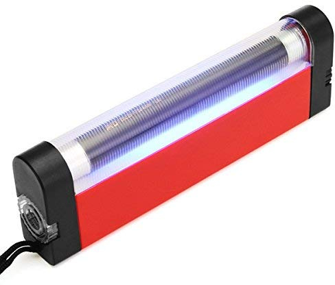 MASUNN Lámpara De Mano Luz UV Portátil 4W para Diagnóstico De Piel Linterna Antorcha Luz