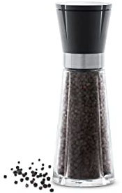 Rosendahl Pfeffermühle H20.5 cm Grand Cru Gewürzmühle klassisch, schwarz