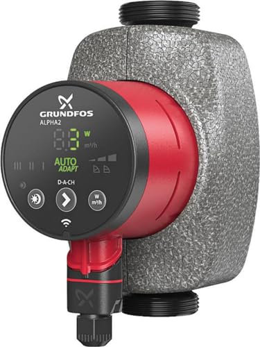 Grundfos Umwälzpumpe Alpha 2 32-40N,DN32(1 1/4), PN10, 23