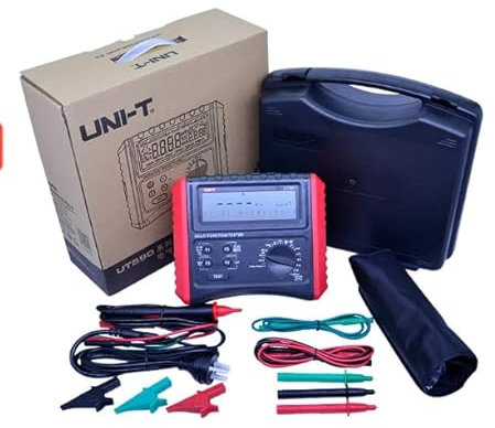 UNI-T UT593 UT595 Multifunction Installation Testers RCD-Test, Loop/Line Impedance, earth resistance continity, insulation resistance and AC/DC voltage(UT595)