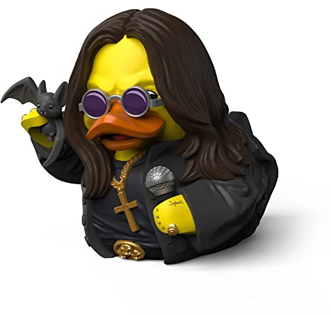 TUBBZ Box-Ausgabe Ozzy Osbourne Sammler-Vinyl-Gummiente Figur - Offizielles Ozzy Osbourne Merchandise - Musik