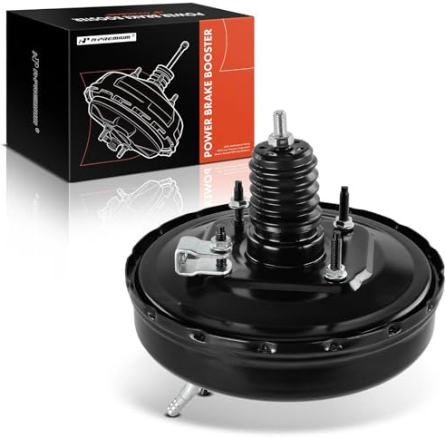 A-Premium Vacuum Power Brake Booster Compatible with Toyota Corolla 2003-2008, Matrix 2003-2008 & Scion tC 2005-2010 & Pontiac Vibe 2003-2008, Without Master Cylinder