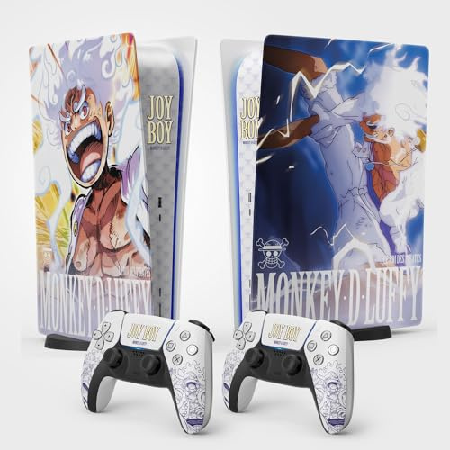Adesivo per la PS 5 GEAR 5, Adesivo per la PS 5 MANGA, Console e controller, digitale Standard edizione, skin GEAR 5 (2 controller)
