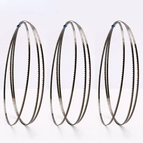BomDog Bandsägeblätter, 3 Stück 3 Mm Mit 14 Tpi Sägeblättern, Schnittkurve, Holzbearbeitung, 1 Stück Bandsägeblatt/3 Pcs Length 1790Mm