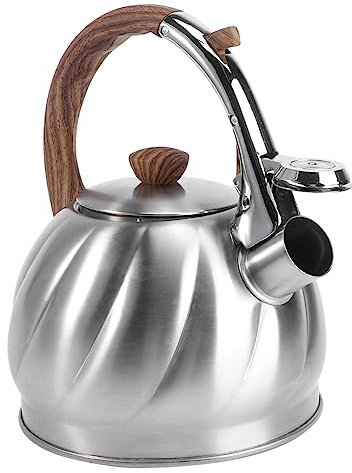 MAGICLULU 1Stk brummender Wasserkocher Pfeifen wasserkocher Wasserkrug aus Edelstahl heiß Wasserkessel Kaffeetasse Küchengerät Teekessel Camping Herd Klangtopf Kaffeemaschine reisen
