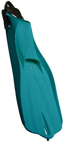 SCUBAPRO GO Travel Scuba Diving Fin for Snorkeling and Swimming, Open Heel Strap