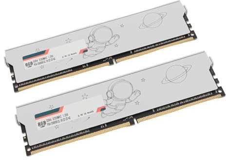 RAM DDR4, CL18-22-22-42, Ancho de Banda 28800 25600, Módulo de Memoria para PC de Juegos de Escritorio de Alta Densidad para Computadora, Diseñado para un Procesamiento (DDR4
